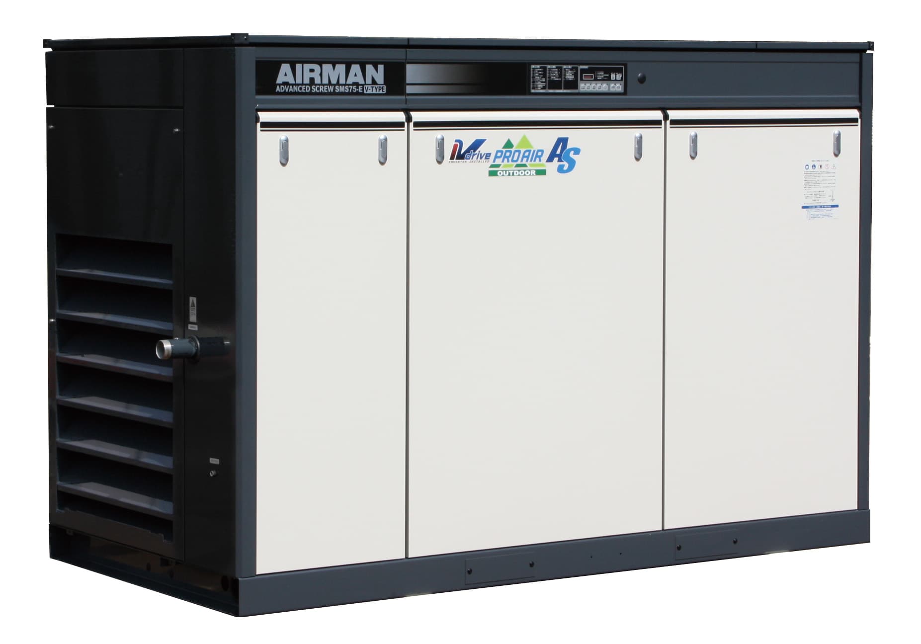 SMS75EVD — всепогодный компрессор Airman