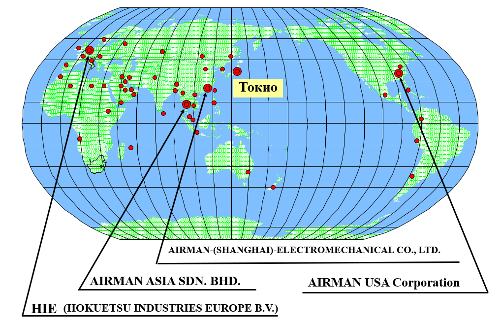 Hoketsu Industries — производство компрессоров Airman